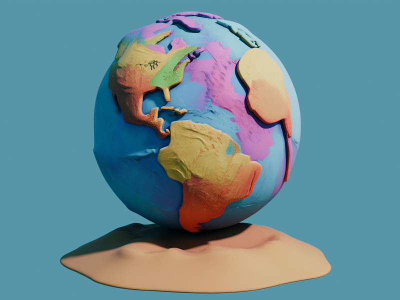 Stylized Planet-1 Image