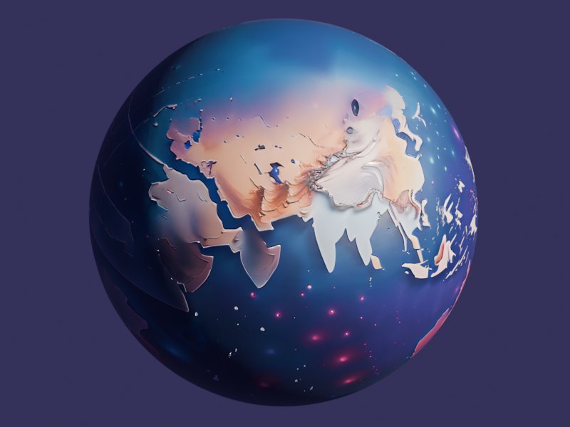 Stylized Planet-2 Image