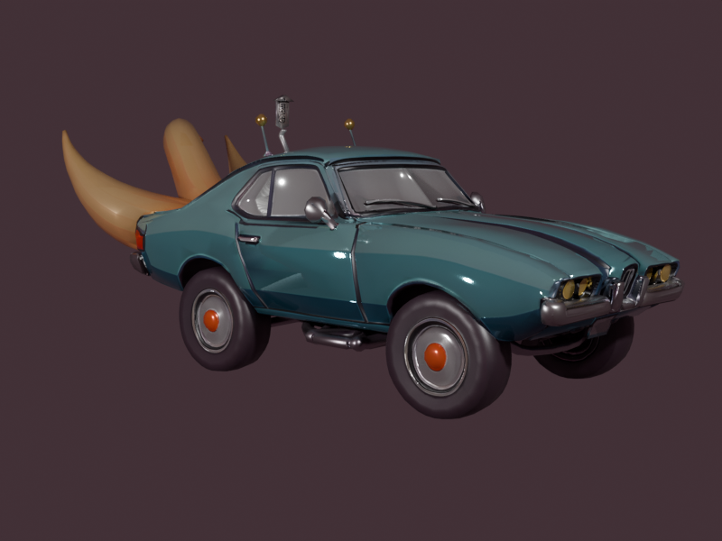 Stylized Car-2 Image